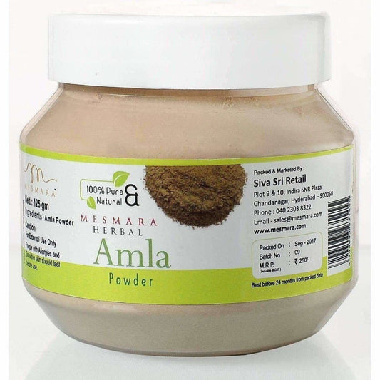 Buy Mesmara Herbal Amla Powder 125 g from DrMediCart, Ship from India to USA