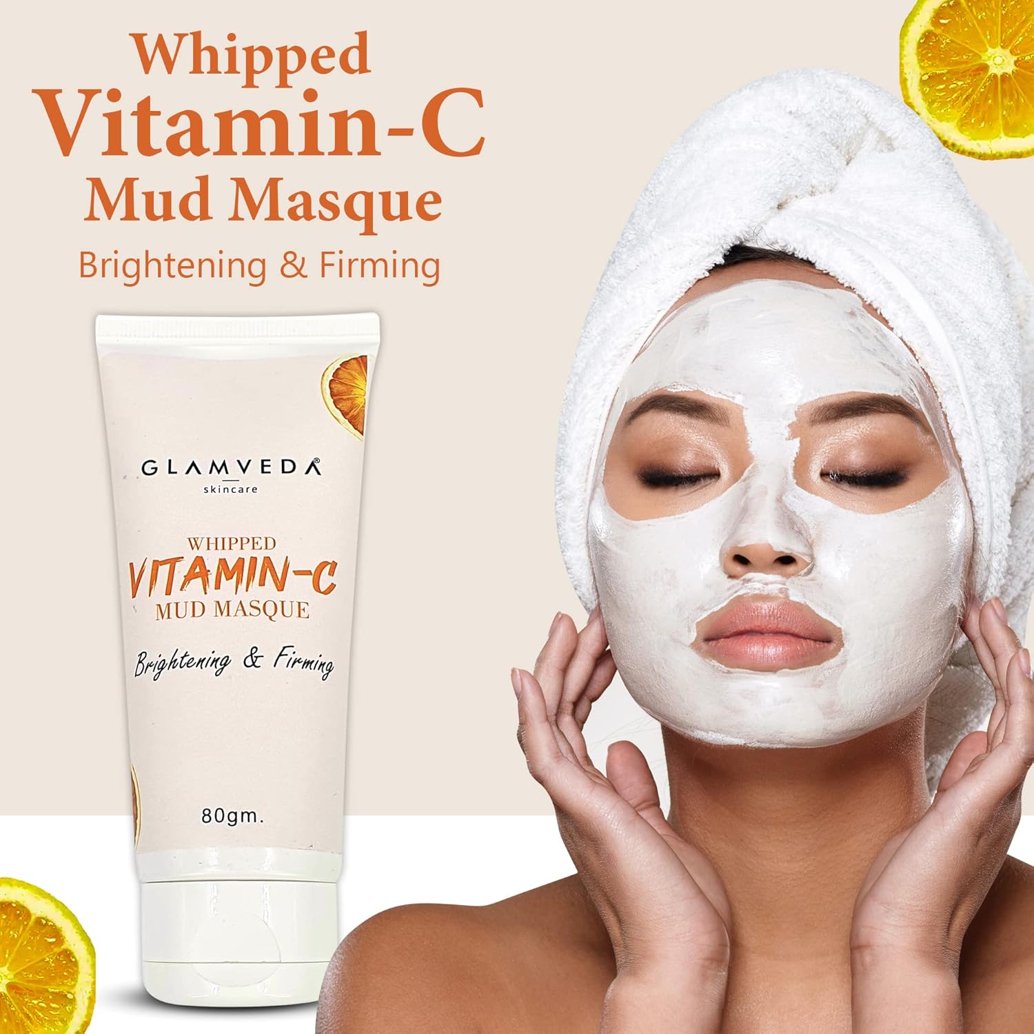 Glamveda Whipped Vitamin C Mud Masque
