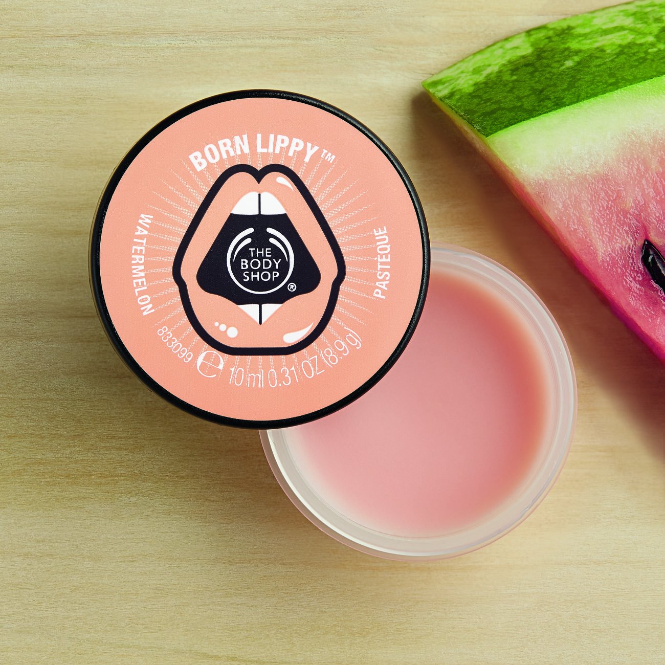 The Body Shop Born Lippy Pot Lip Balm (Watermelon) - DrMediCart