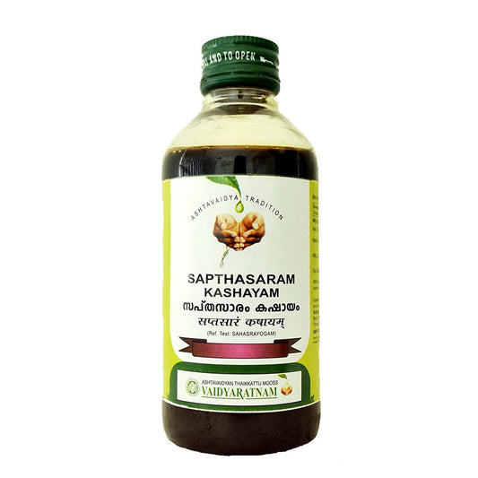 Buy Vaidyaratnam Sapthasaram Kashayam from DrMediCart, Ship from India to USA