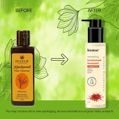 Inatur Kumkumadi Face Cleanser
