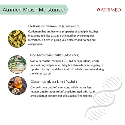 Atrimed Ayurvedic Moish Herbal Moisturizer