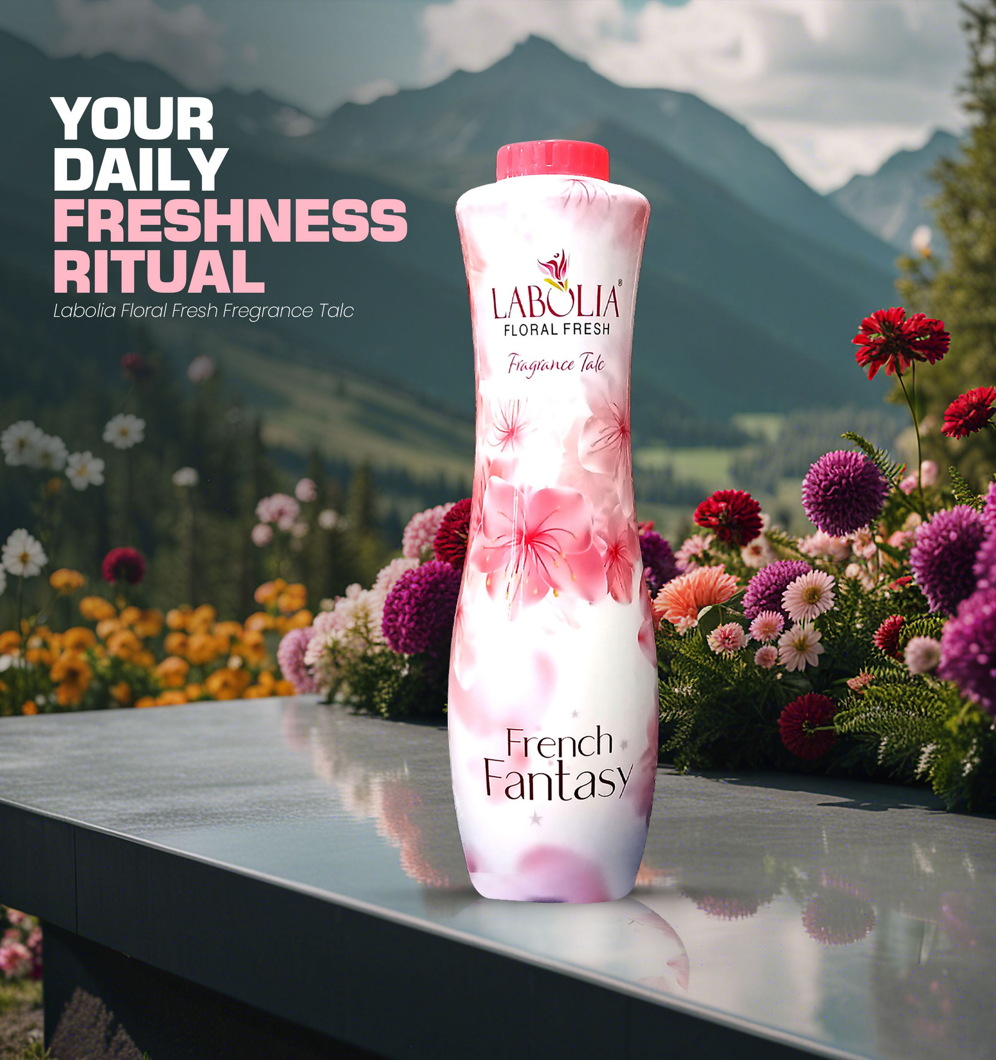 Labolia BEAUTE Floral Fresh Fragrance Powder