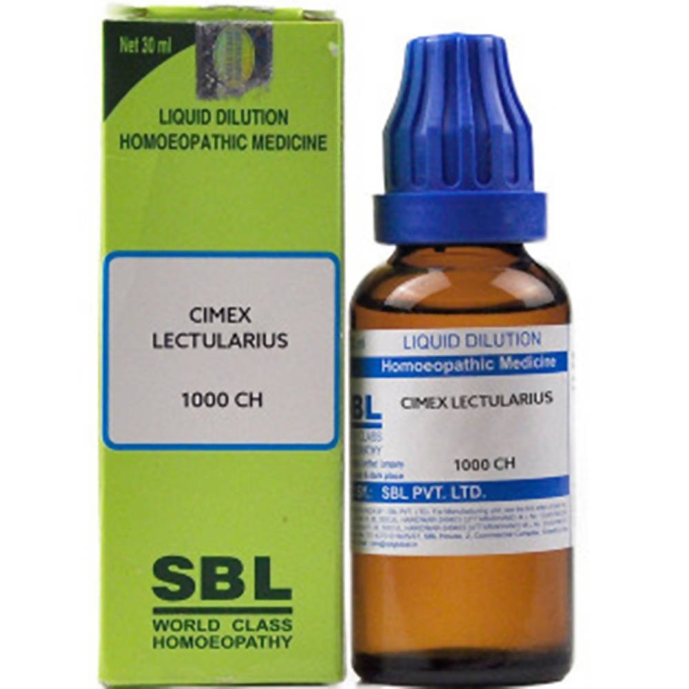 SBL Homeopathy Cimex Lectularius Dilution