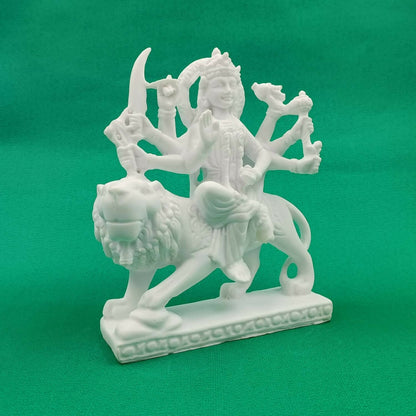 Buy Craftvatika Marble Dust Maa Durga Idol