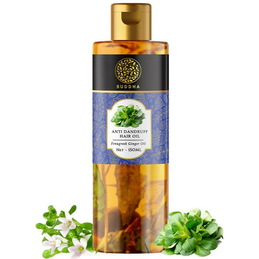 Buy Buddha Natural Anti Dandruff Hair Oil Controls Dandruff And Revitalizes Hair from DrMediCart, Ship from India to USA
