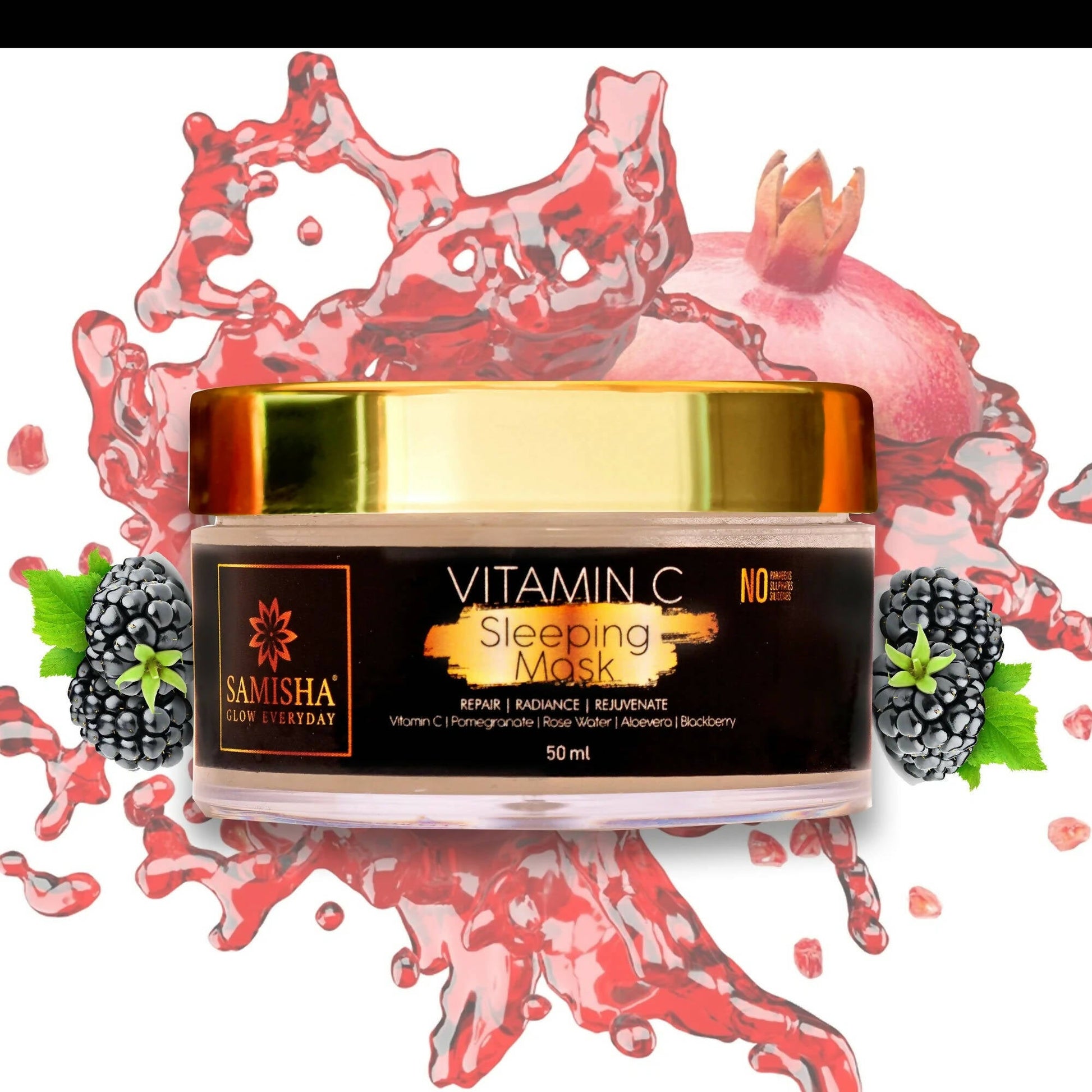Samisha Organic Vitamin C Sleeping Mask - DrMediCart