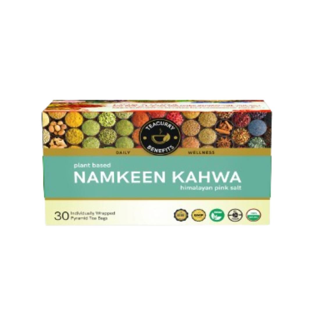 Teacurry Namkeen Kahwa Himalayan Pink Salt Tea Bags - Drmedicart