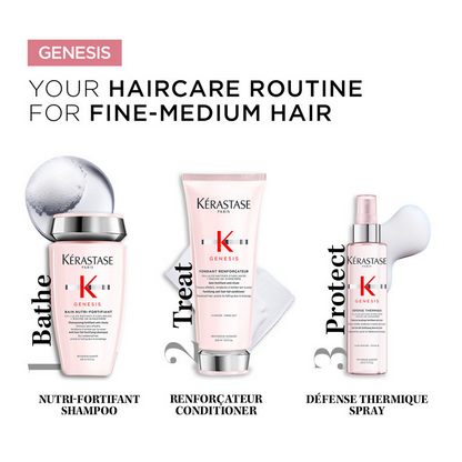 Kerastase Genesis Defense Heat Protection & Blow-Dry Hair Spray Minimises Breakage