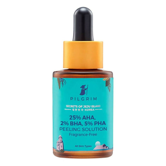 Buy Pilgrim 25% AHA, 2% BHA, 5% PHA Peeling Solution from DrMediCart, Ship from India to USA