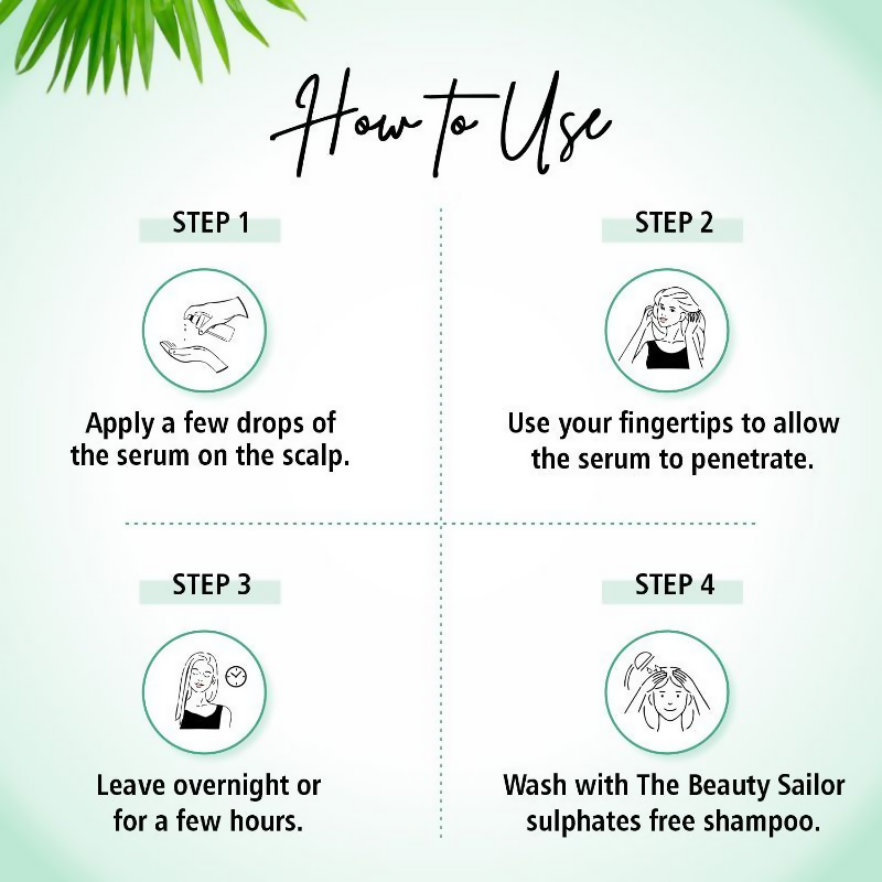 The Beauty Sailor Growth Scalp Hair Serum
