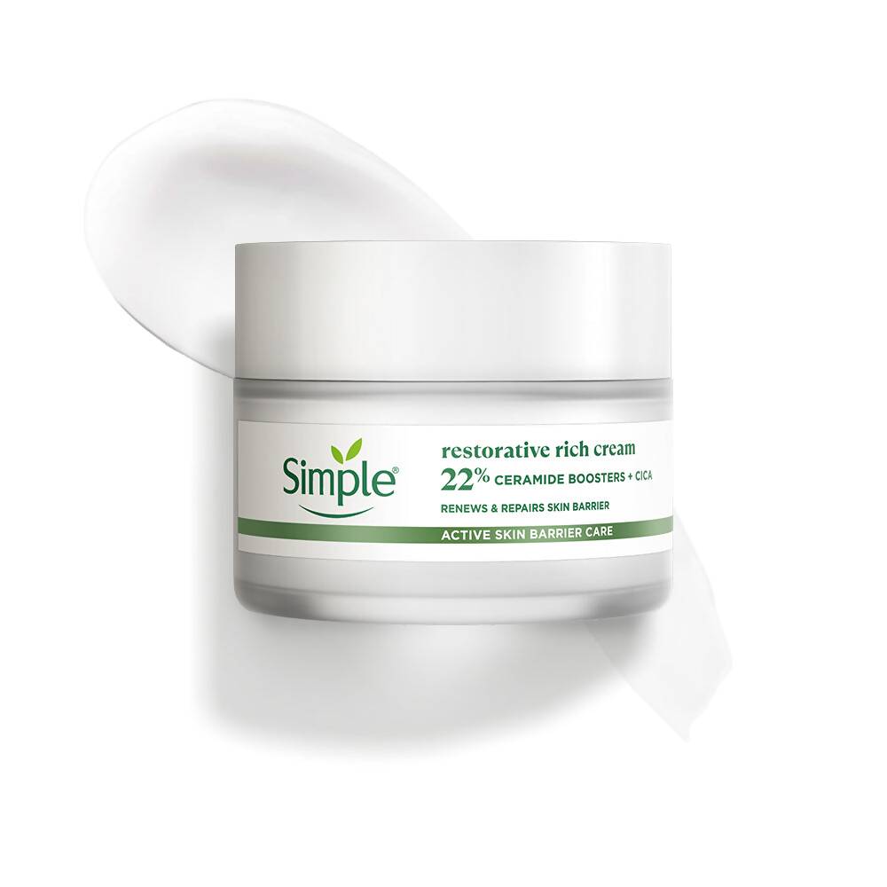 Buy Simple Active Skin Barrier Care Restorative Rich Cream from DrMediCart, Ship from India to USA