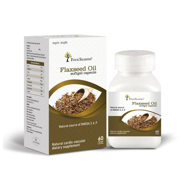 Four Seasons Flaxseed Oil Capsules