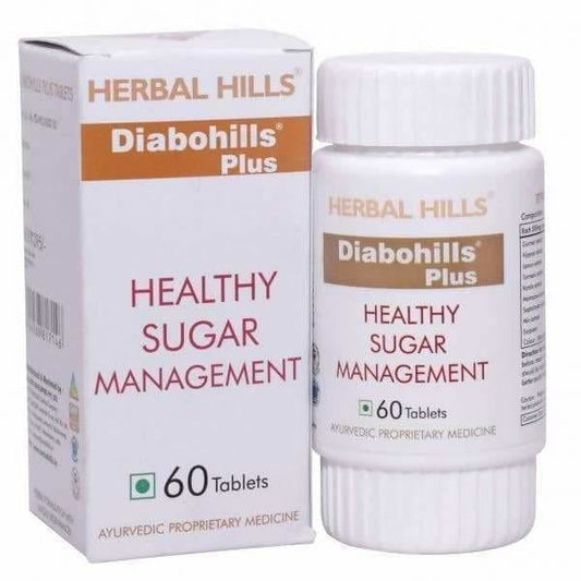 Buy Herbal Hills Ayurveda Diabohills Plus Tablets from DrMediCart, Ship from India to USA