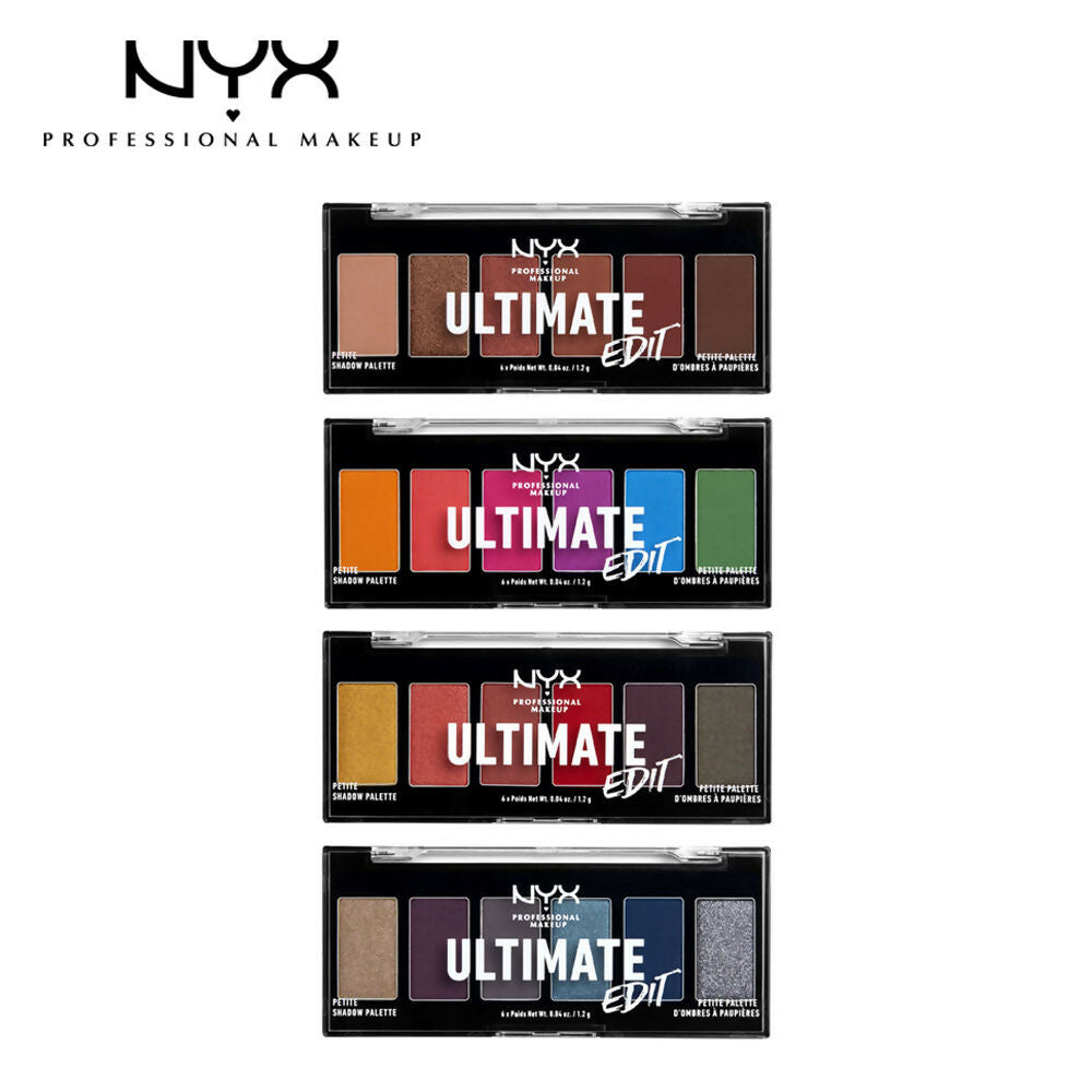 NYX Professional Makeup Ultimate Edit Petite Shadow Palette - Warm Neutrals