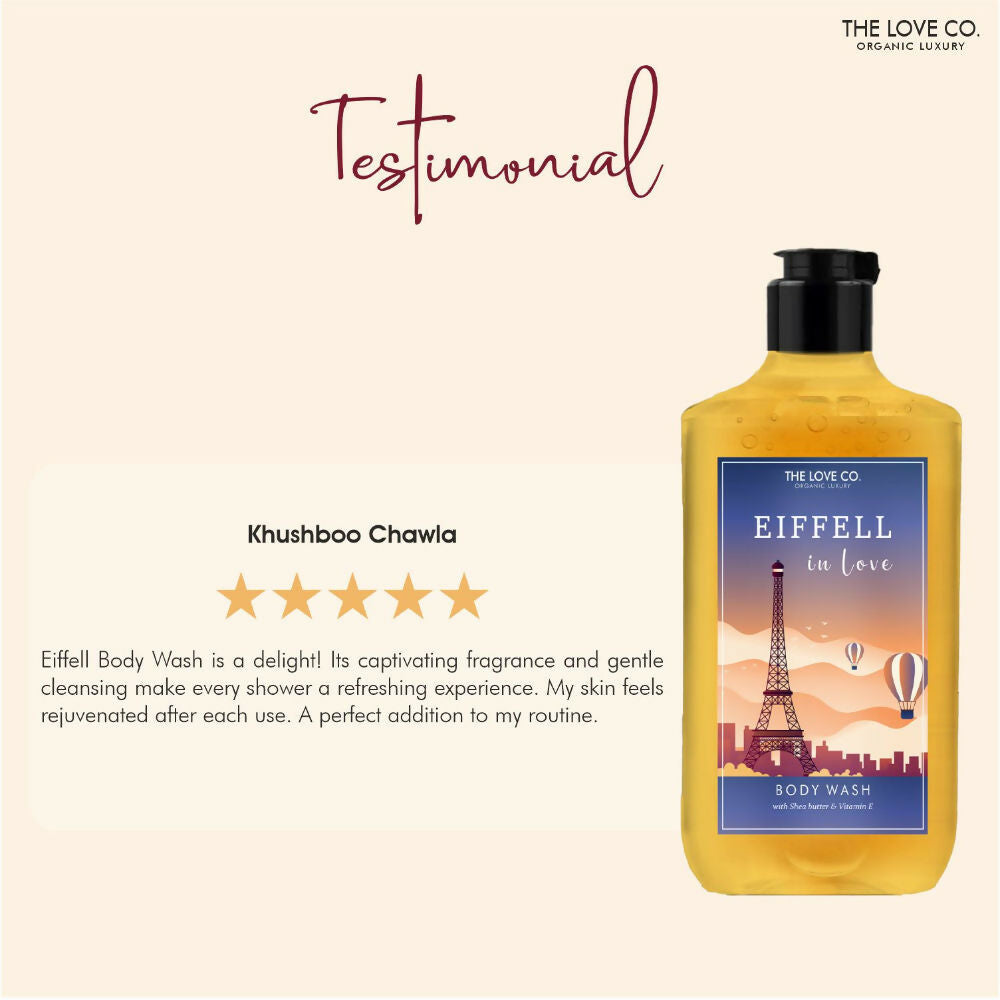 The Love Co. Eiffell In Love Body Wash