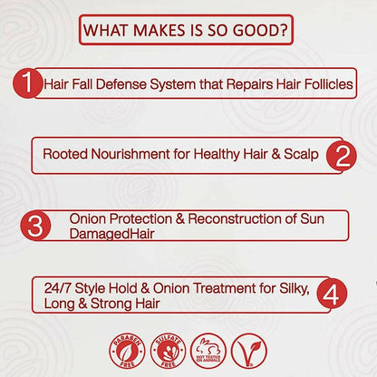 NutriGlow NATURAL'S Onion Hair Shampoo