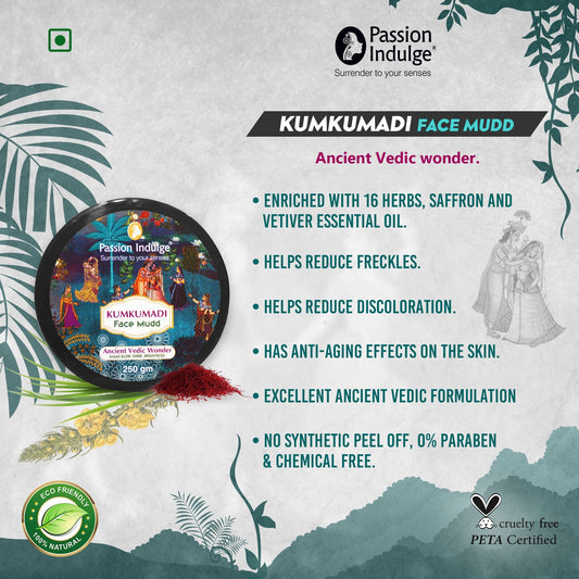Buy Passion Indulge Kumkumadi Face Mudd from DrMediCart, Ship from India to USA