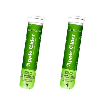 Exotic Leaf Green Apple Cider Vinegar Tablets