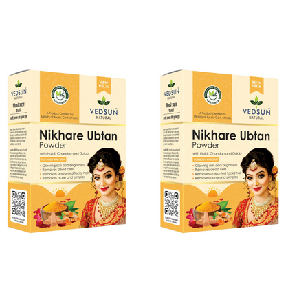 Vedsun Naturals Nikhare Ubtan Powder for Face and Skin
