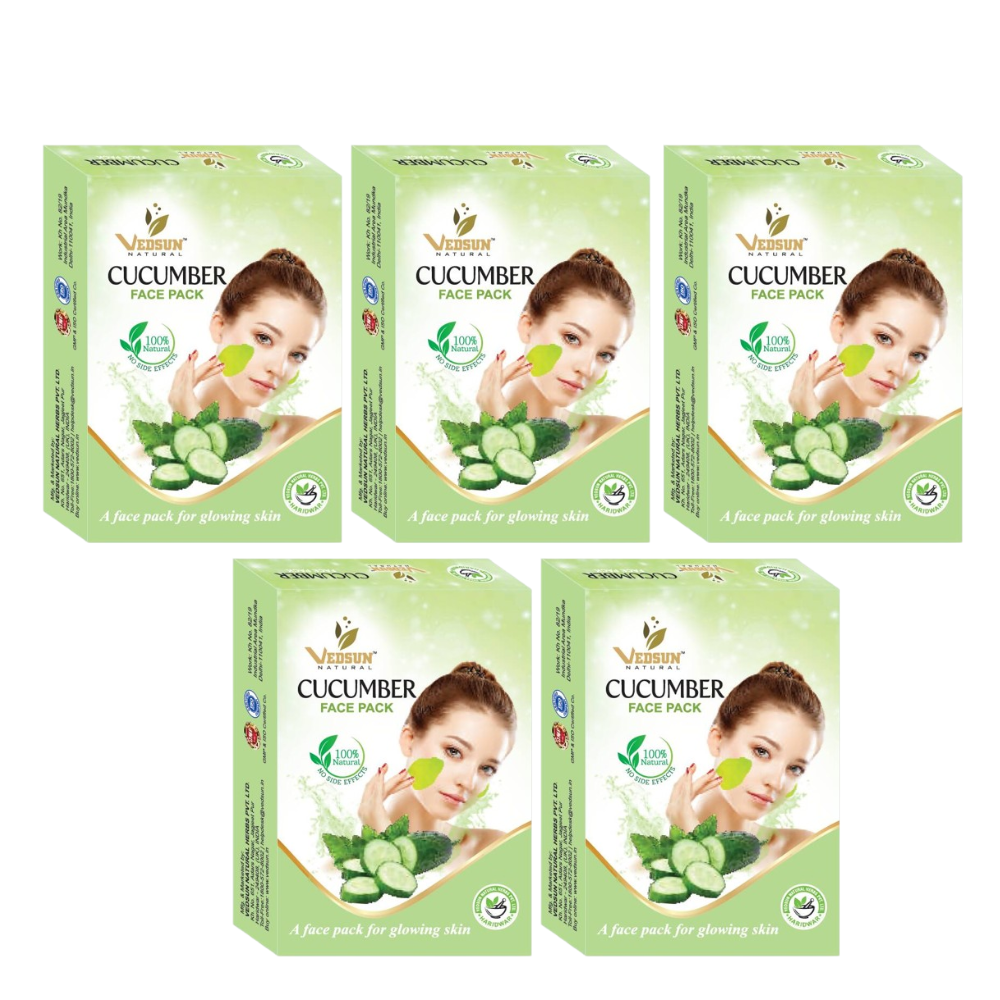 Vedsun Naturals Cucumber Face Pack
