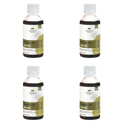 Vedsun Naturals Natural Neem Oil Pure and Organic Massage Oil for Skin & Hair