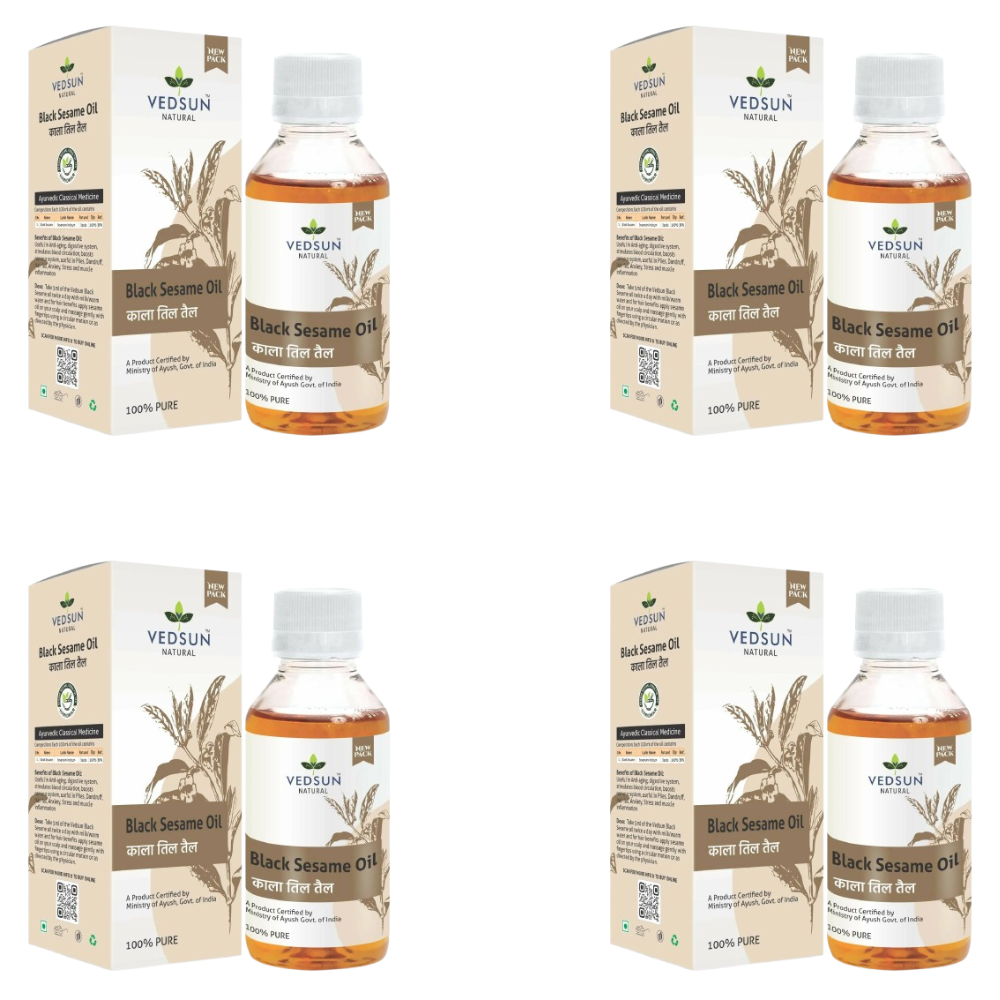 Vedsun Naturals Sesame Oil Til Ka Tel Pure And Organic For Skin And Hair