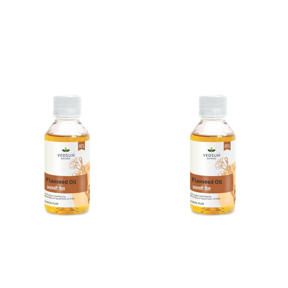 Vedsun Naturals Flax Seed Oil Alsi Ka Tel Pure Omega 3 Rich