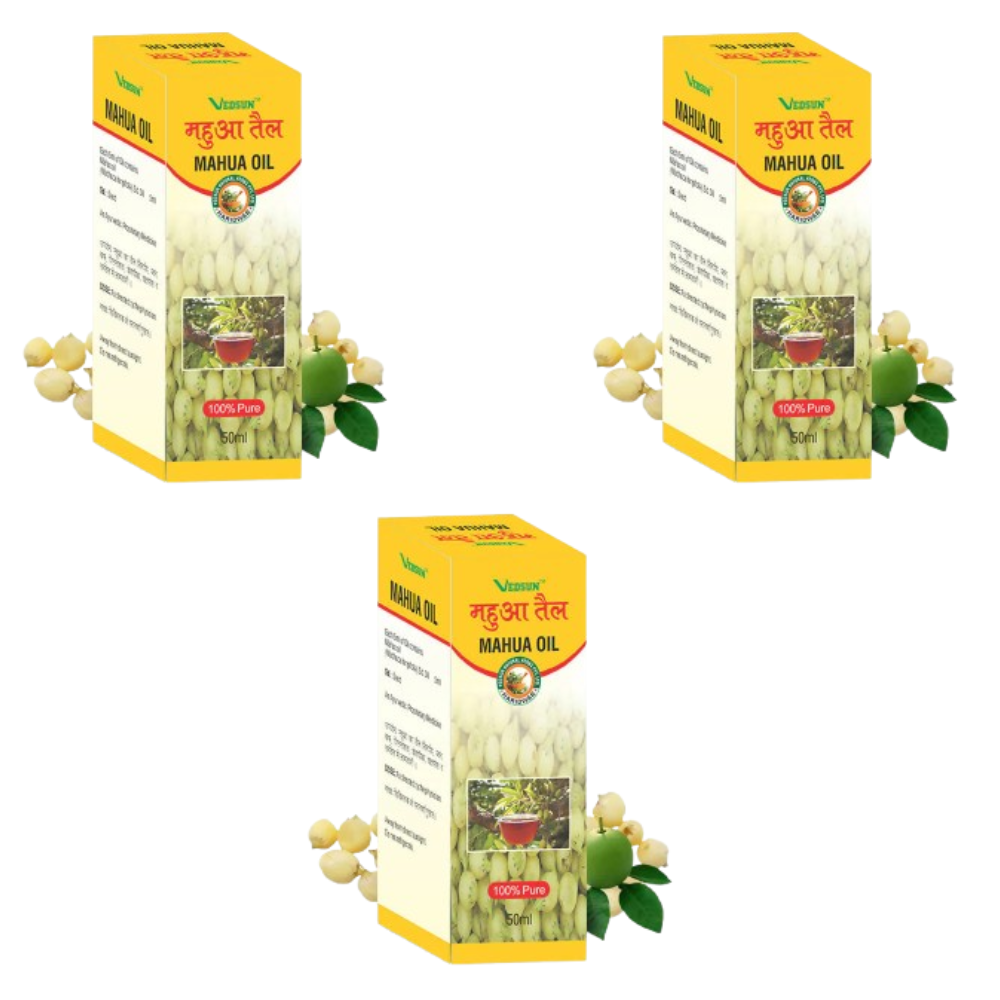 Vedsun Natural Mahua Oil Pure and Organic Pain Relief Massage Oil