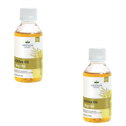 Vedsun Naturals Olive Oil Pure and Organic Massage Oil for Skin & Hair