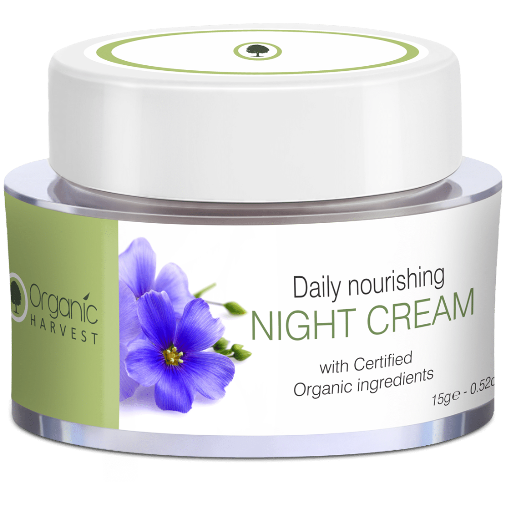 Organic Harvest Brightening Night Cream With Organic Ingredients