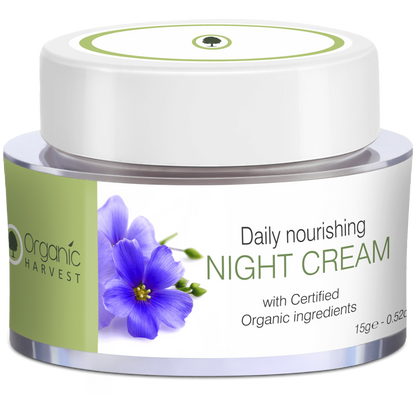 Organic Harvest Brightening Night Cream With Organic Ingredients
