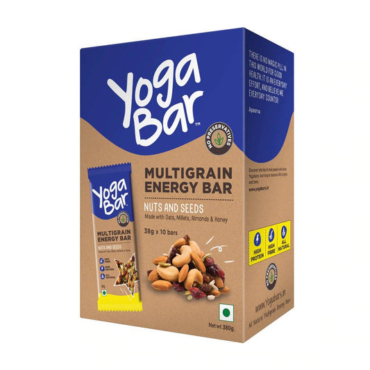 Buy Yoga Bar Nuts & Seeds Multigrain Energy Bars from DrMediCart