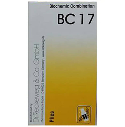 Buy Dr. Reckeweg Bio Combination 17 (BC 17) Tablets from DrMediCart, Ship from India to USA