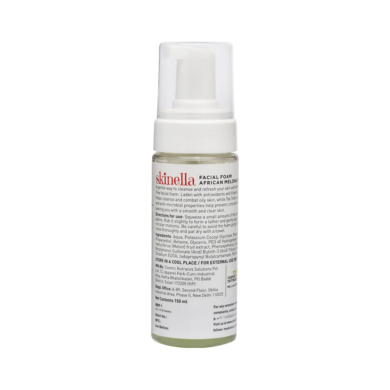 Skinella African Melon & Tea Tree Facial Foam