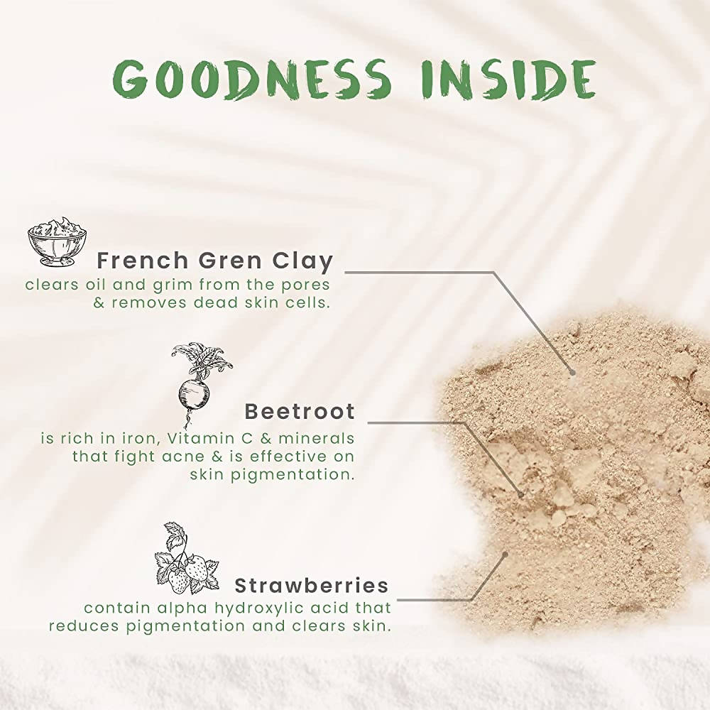 FOY Naturals Berries & French Clay Face Mask