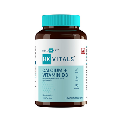 HK Vitals Calcium + Vitamin D3 Tablets