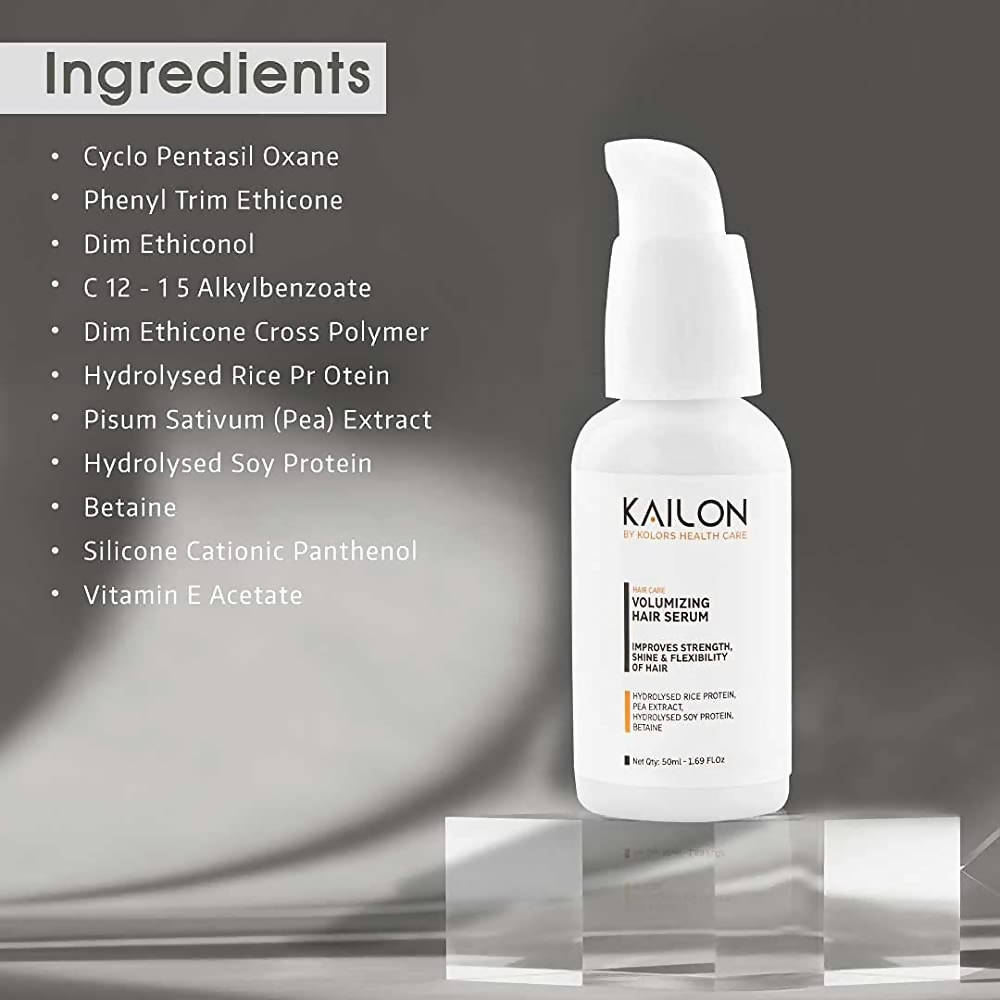 Kailon Volumizing Hair Serum Ingredients