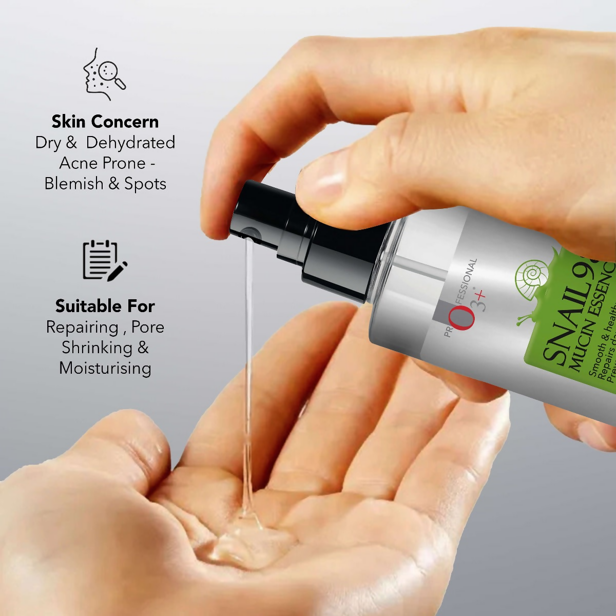 Professional O3+ Snail 98 Mucin Essence
