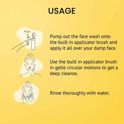 alps goodness ubtan alpha arbutin radiance foaming face wash buy in usa