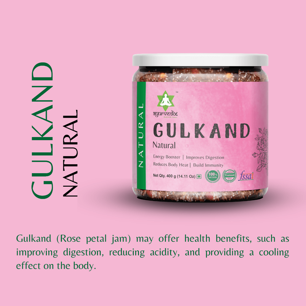 Ayurvedix Premium Gulkand (Rose Petal Jam)