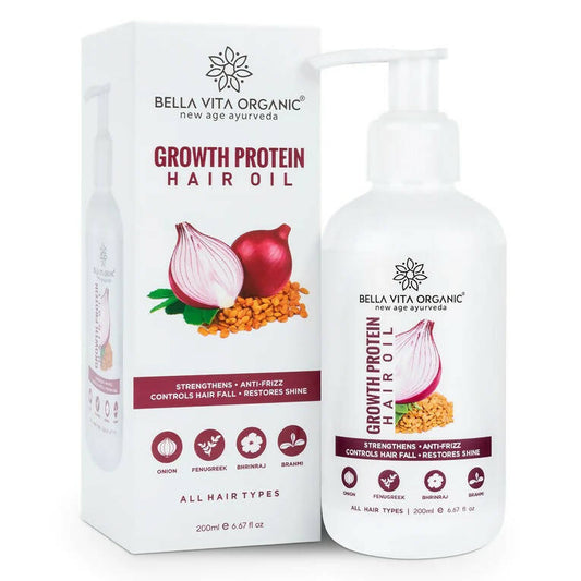 Buy Bella Vita Organic Growth Protein Hair Oil from DrMediCart, Ship from India to USA