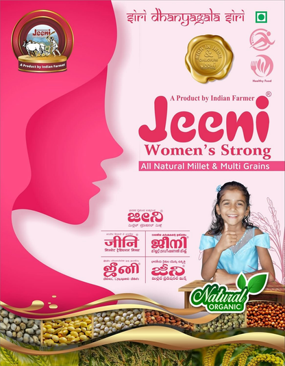 Jeeni Womens Strong Mix Millet Multi Grains