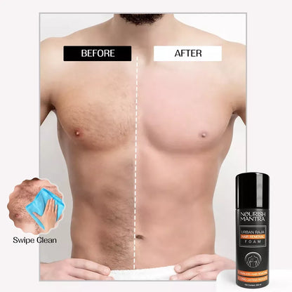 Nourish Mantra Urban Raja Hair Removal Foam with Shea Butter For Painless Hair Removal