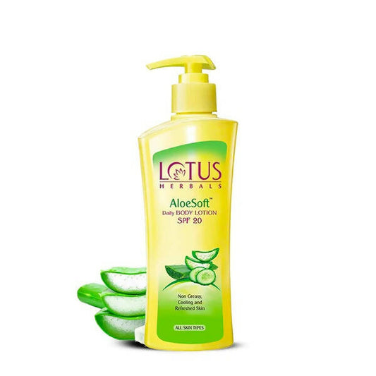 Buy Lotus Herbals Aloesoft Daily Body Lotion from DrMediCart, Ship from India to USA