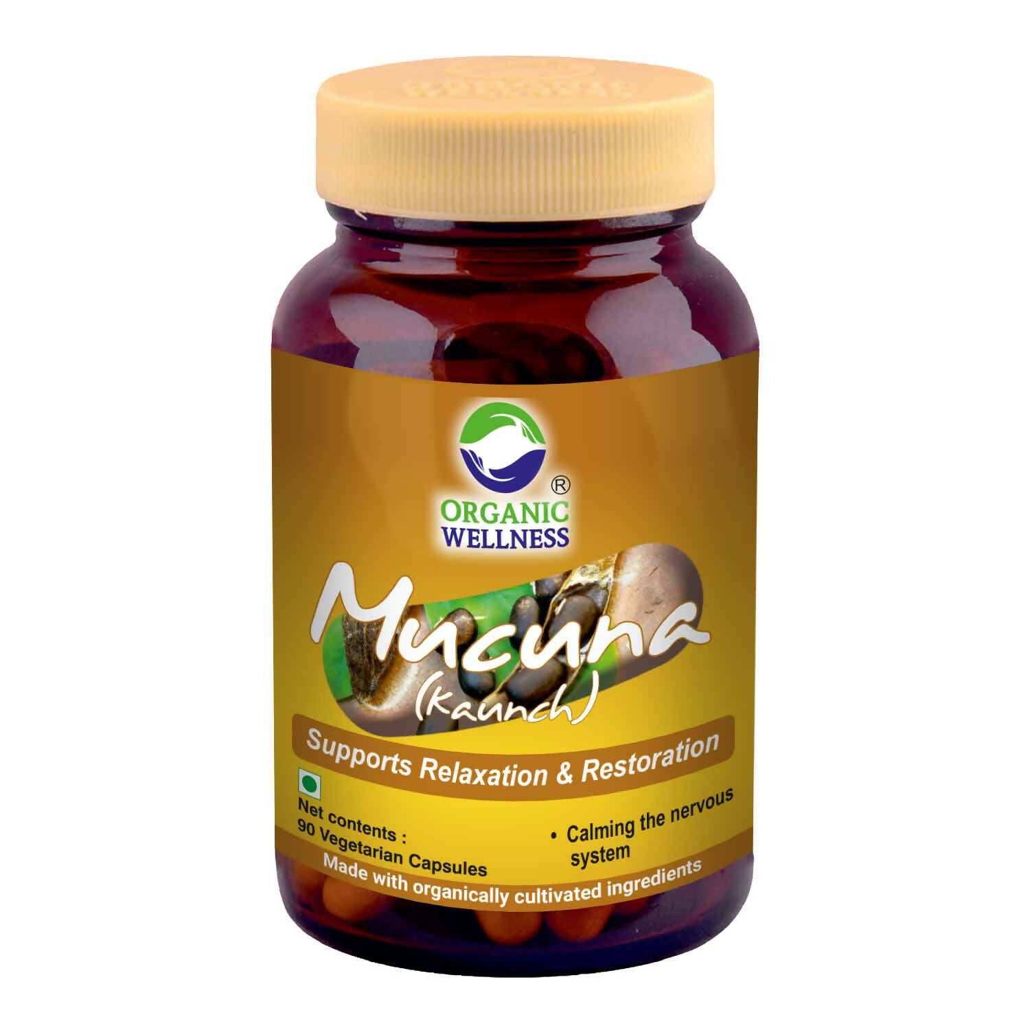 Organic Wellness Kapikachhu Vegetarian Capsules