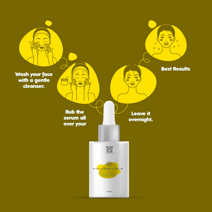 The Body Temple Hyaluronic Acid Face Serum