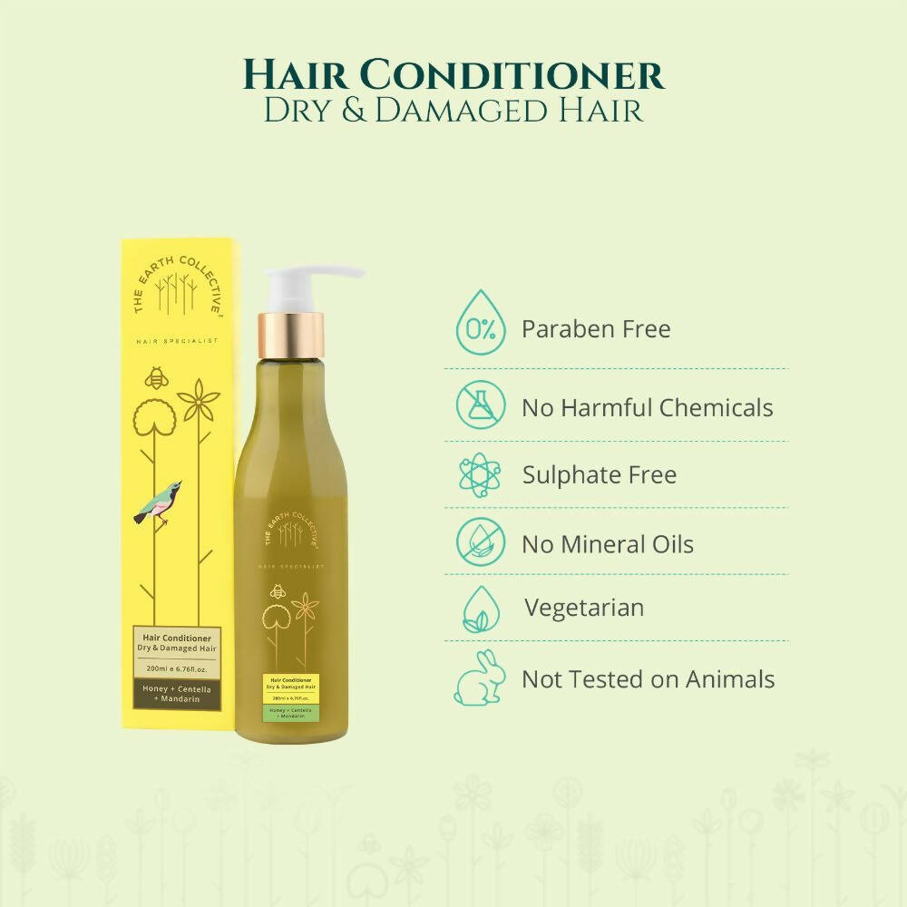 The Earth Collective Hair Conditioner - Dry and Damaged Hair - Drmedicart