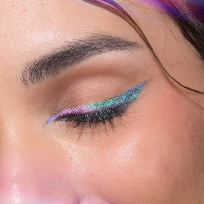 mCaffeine Shades Cosmic Craze Holographic Eyeliner - Prism Shift