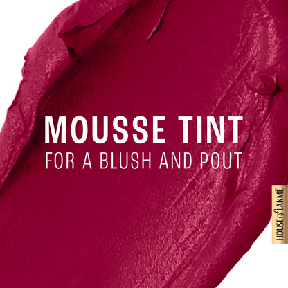 Lakme Double Duty Lip & Cheek Mousse Matte Lipstick - Rosy Plum